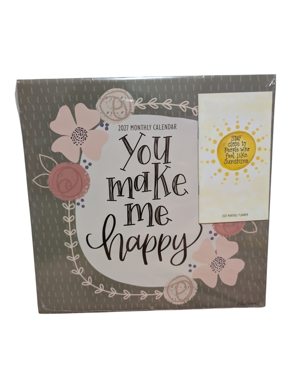 You Make Me Happy 2027 Monthly Calendar /Planner Set